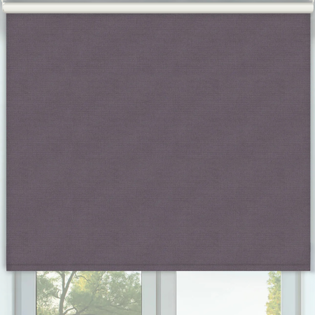 Vibe Blackout Iris Cordless Roller Blinds Frame