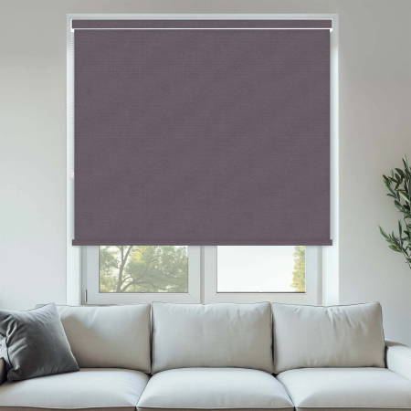 Vibe Blackout Iris Pelmet Roller Blinds