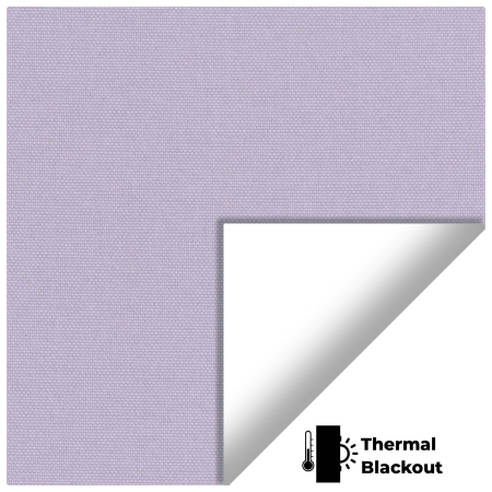 Vibe Blackout Lilac Pelmet Roller Blinds Hardware