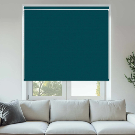 Vibe Blackout Topaz Pelmet Roller Blinds