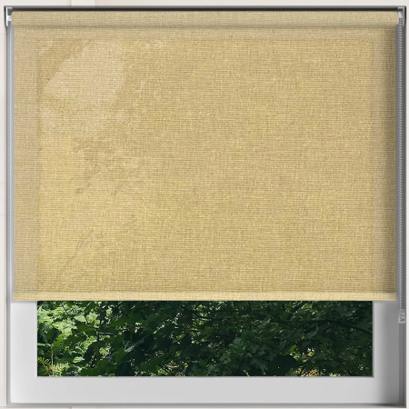 Voile Cream Roller Blinds Frame