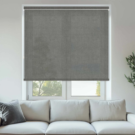 Voile Moonstone Pelmet Roller Blinds