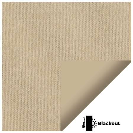 Warwick Oatmeal Pelmet Roller Blinds Hardware