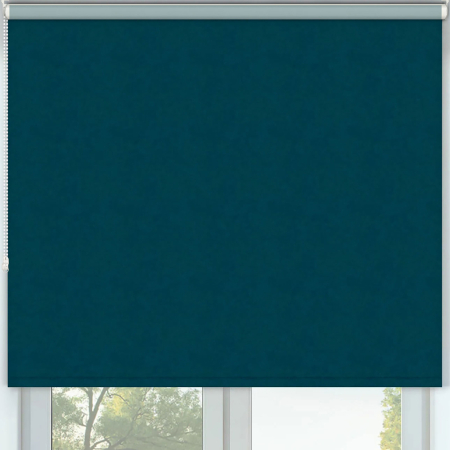 Warwick Teal Roller Blinds Frame