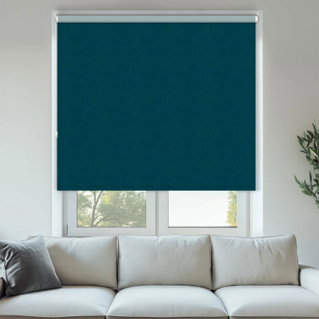Warwick Teal Roller Blinds