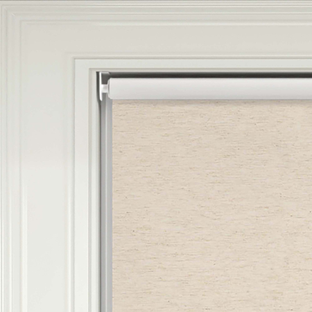 Weave Blackout Cream Cordless Roller Blinds Product Detail