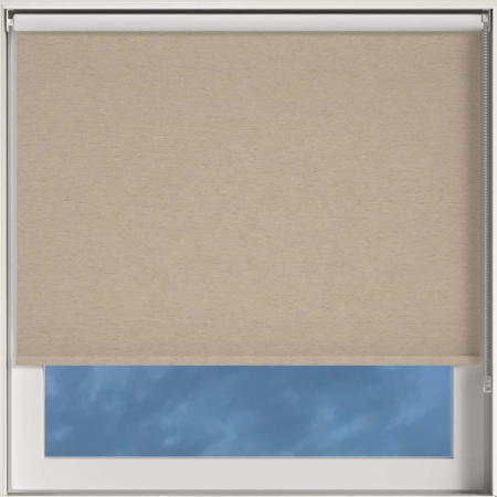 Weave Blackout Sand Roller Blinds Frame