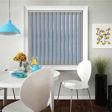 Weave Iron Replacement Vertical Blind Slats Open