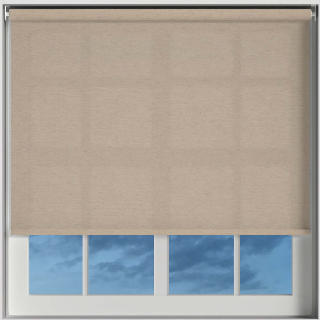 Weave Sand Cordless Roller Blinds Frame