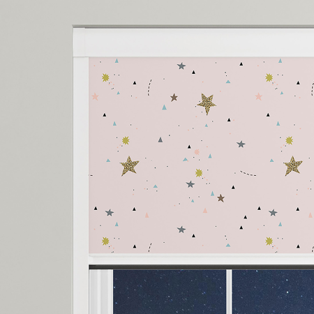 Whimsical Spark Rose Electric BlocOut Cassette Blinds Specs