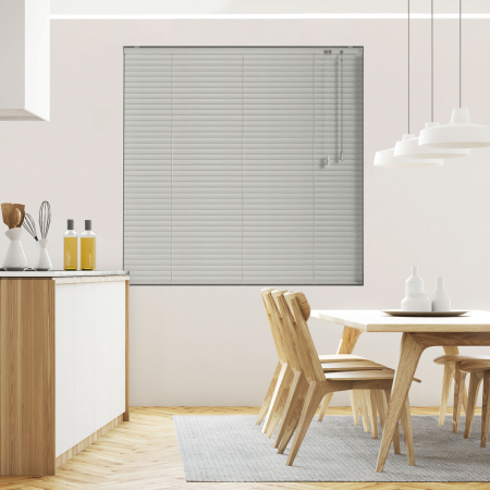 White Ash Wood Effect Venetian Blinds