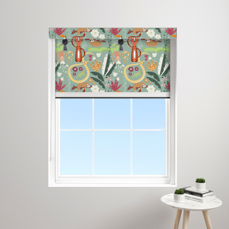 Wild Friends XL Bloc Blinds Cassette Blinds Inside Fit Close Up