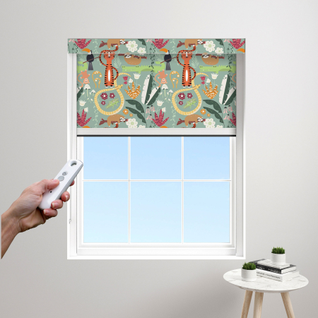 Wild Friends Electric BlocOut Cassette Blinds Edge Fit