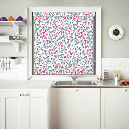 Wildling Winter No Drill Roller Blind
