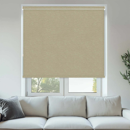 Wilmslow Oatmeal No Drill Roller Blinds