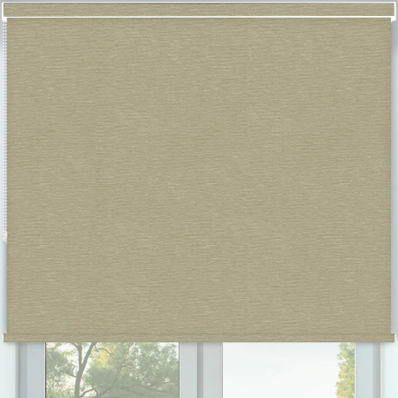 Wilmslow Oatmeal Pelmet Roller Blinds Frame