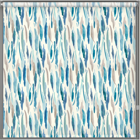 Zephyr Cobalt Roller Blind Cropped Image