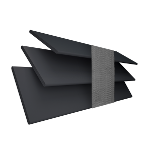 Abyss Faux Wood with Gallant Tape Wood Venetian Blinds 3 Slats