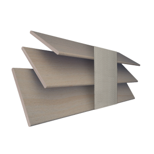 Acacia with Dove Tape Wood Venetian Blinds 3 Slats