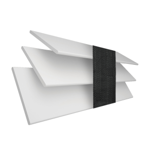 Alina Faux Wood with Jet Tape Wood Venetian Blinds 3 Slats