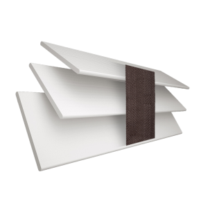 Alina Wood Grain Faux Wood with Coffee Tape Wood Venetian Blinds 3 Slats