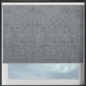 Ami Charcoal Cordless Roller Blinds Frame