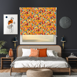 Arden Charm Blackout No Drill Roller Blind Image 2