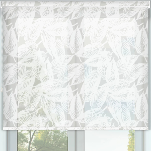 Aruba White Pelmet Roller Blinds Frame