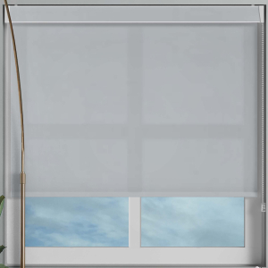 Asteroid Silver Pelmet Roller Blinds Frame