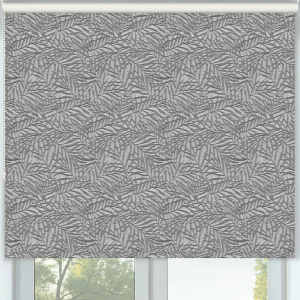 Aura Charcoal Blackout Roller Blinds Frame