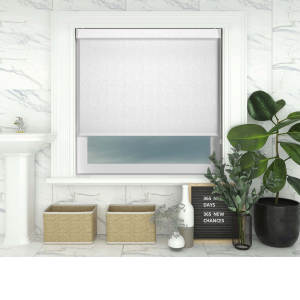 Ava White No Drill Blinds