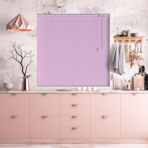 Ballet Pink Gloss Venetian Blinds