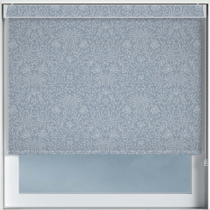 Baroque Blue Pelmet Roller Blinds Frame