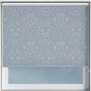 Baroque Blue Roller Blinds Frame
