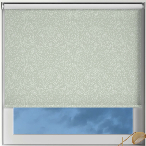 Baroque Grey Cordless Roller Blinds Frame