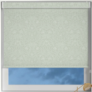 Baroque Grey Pelmet Roller Blinds Frame