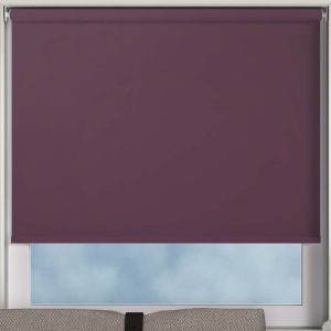 Bedtime Aubergine Cordless Roller Blinds Frame
