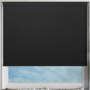 Bedtime Black Cordless Roller Blinds Frame