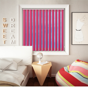 Bedtime Candy Replacement Vertical Blind Slats Open