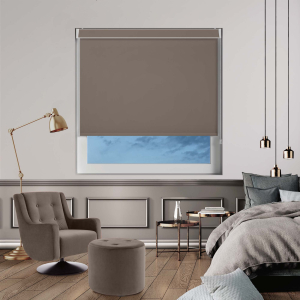 Bedtime Clay Pelmet Roller Blinds