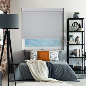 Bedtime Cloud Grey No Drill Blinds