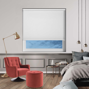 Bedtime Delicate White Cordless Roller Blinds