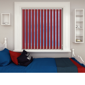 Bedtime Fire Replacement Vertical Blind Slats Open