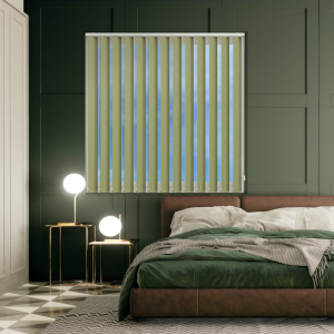 Bedtime Glade Vertical Blinds Open