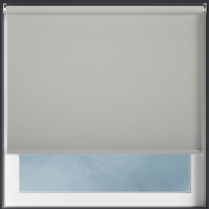 Bedtime Grey Whisper Cordless Roller Blinds Frame