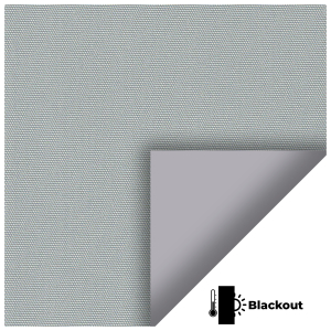 Bedtime Grey Whisper Pelmet Roller Blinds Scan