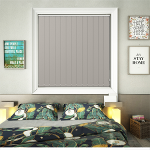 Bedtime Hopsack Vertical Blinds
