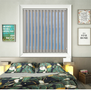 Bedtime Hopsack Replacement Vertical Blind Slats Open