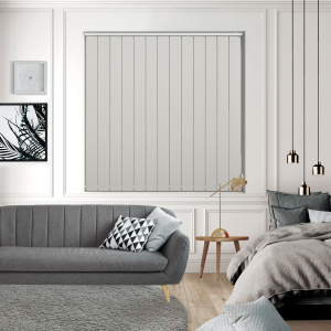 Bedtime Light Grey Vertical Blinds