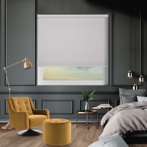 Bedtime Natural Grey Cordless Roller Blinds